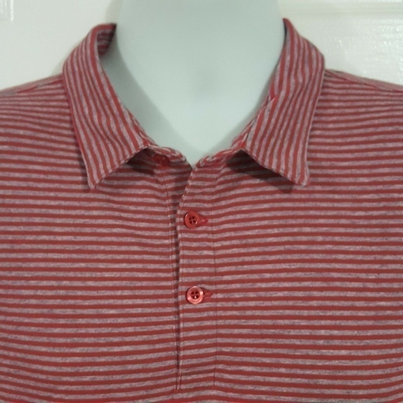 PATRICK Assaraf Pima Cotton Short Sleeve Polo Golf - Picture 8 of 8